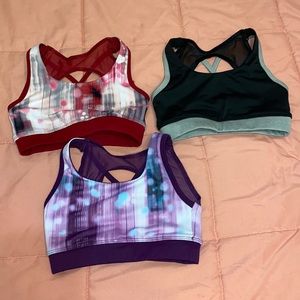 3 kids sports bras